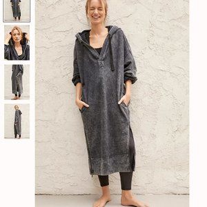 Rare!! Free People Spur Of The Moment Solid Hoodie